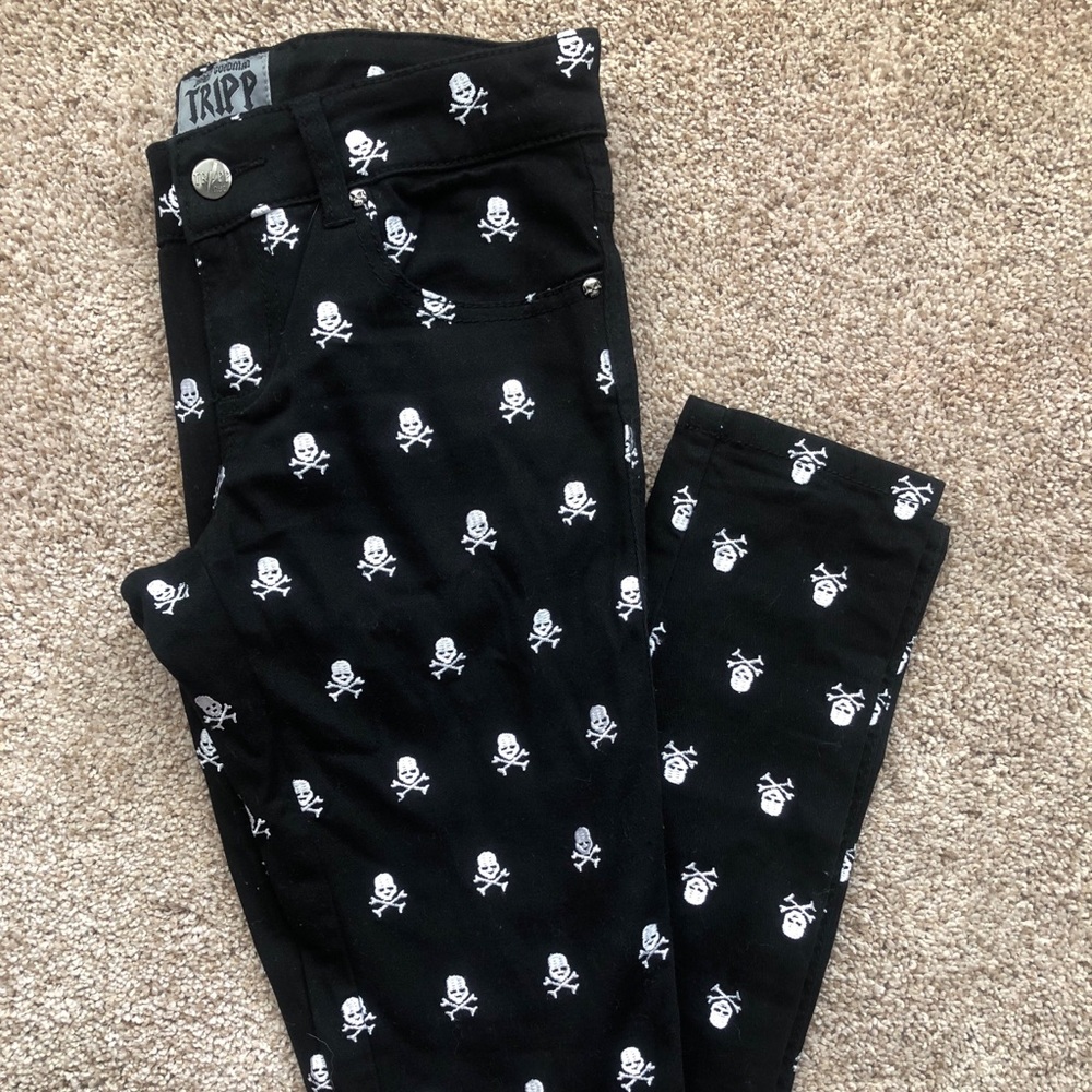 Tripp NYC Skull Jeans
